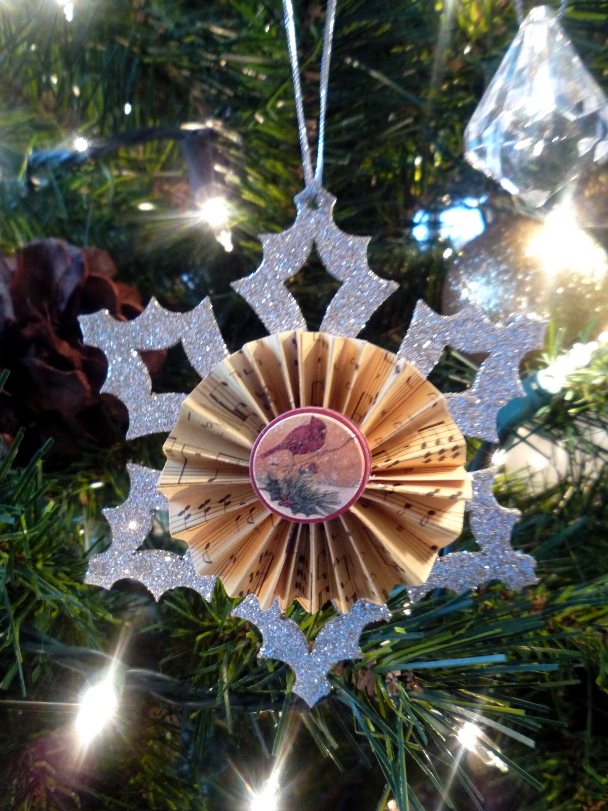 Crafty Sisters K & Company Vintage Paper Ornaments