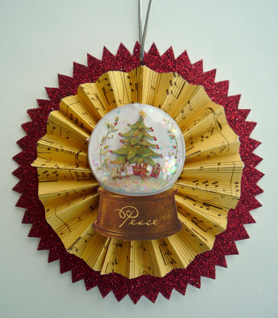 Crafty Sisters K & Company Vintage Paper Ornaments