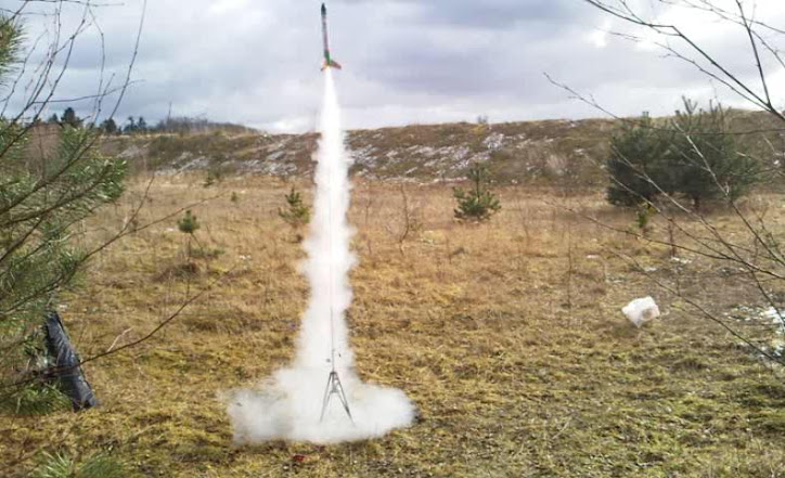 Start rakiety szkolnej Saturn3