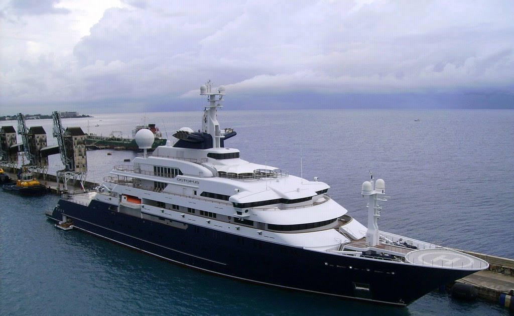 The Largest Privately Owned Yacht Octopus All the auto world