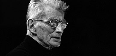 Samuel Beckett. Photograph by Frank Herrmann