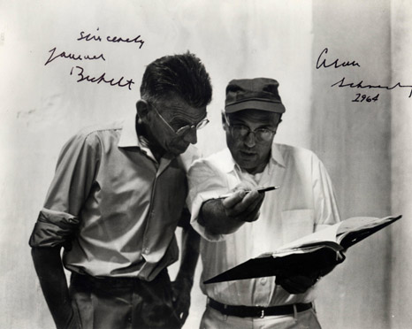 Samuel Beckett and Alan Schneider