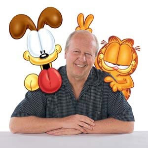 Jim Davis, Garfield y Odie