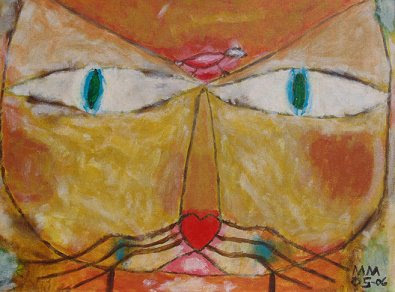 Cat and Bird-Paul Klee
