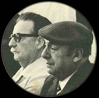 Pablo Neruda y Salvador Allende