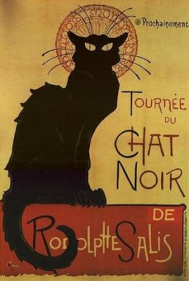 Steinlen, Tournée du chat noir