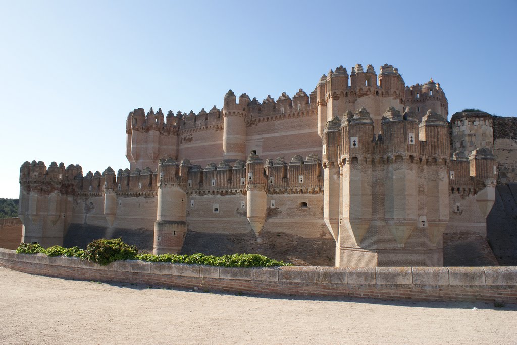 KUALA SKYLAB SPAIN PHOTO. COCA CASTLE (SEGOVIA).