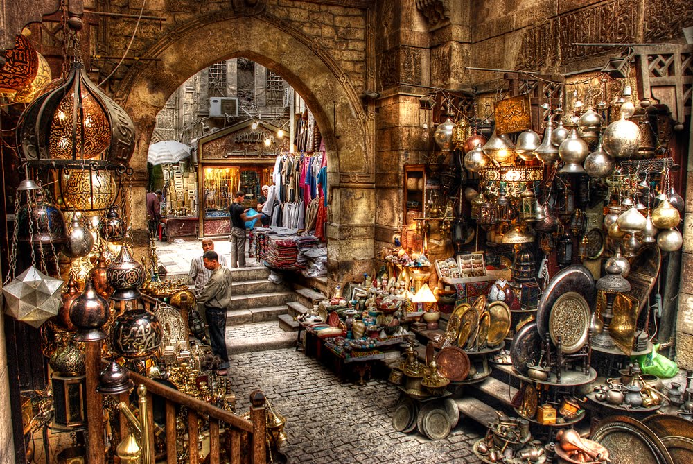 KUALA SKYLAB EGYPT PHOTO. CAIRO. KHAN ELKHALILI MARKET.