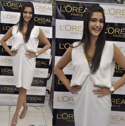 Sonam Kapoor L'oreal Golden Girl launch