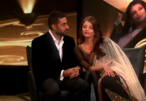 Aishwarya Rai Oprah Winfrey show Sabyasachi saree