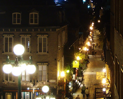quebec city night