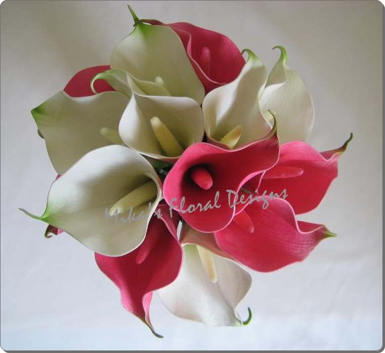 Round Bouquet Example Tulips added