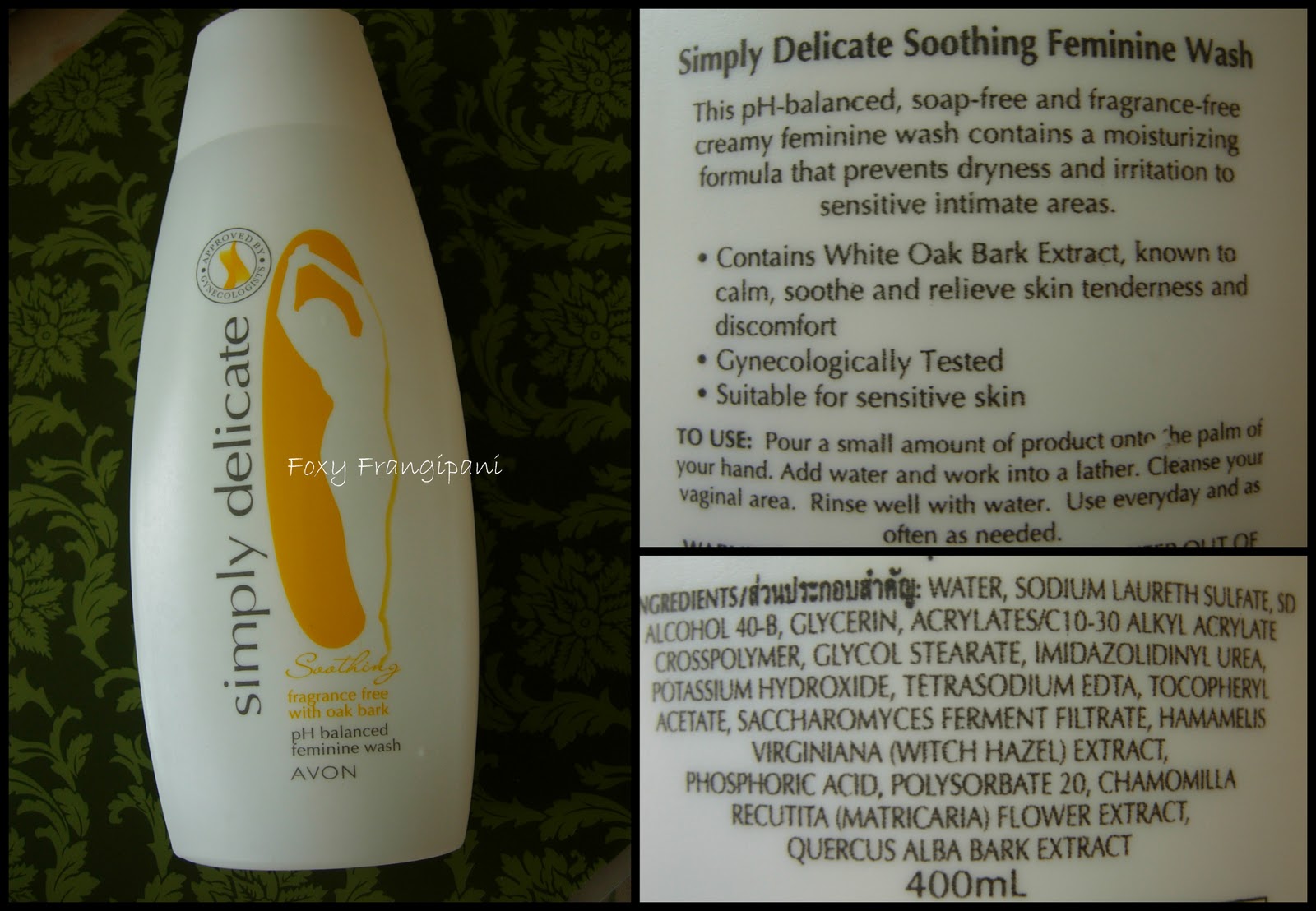 Potions Junkie Avon Simply Delicate Feminine Wash Soothing