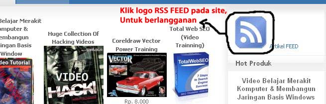 Klik logo Rss Feed