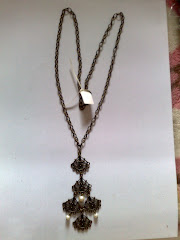 Victorian bell necklace