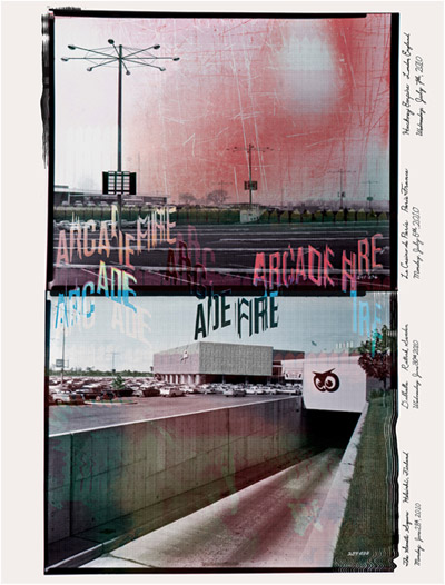 Arcade Fire Summer Tour 2010