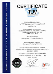 ISO Certificate for ISO 9001:2000
