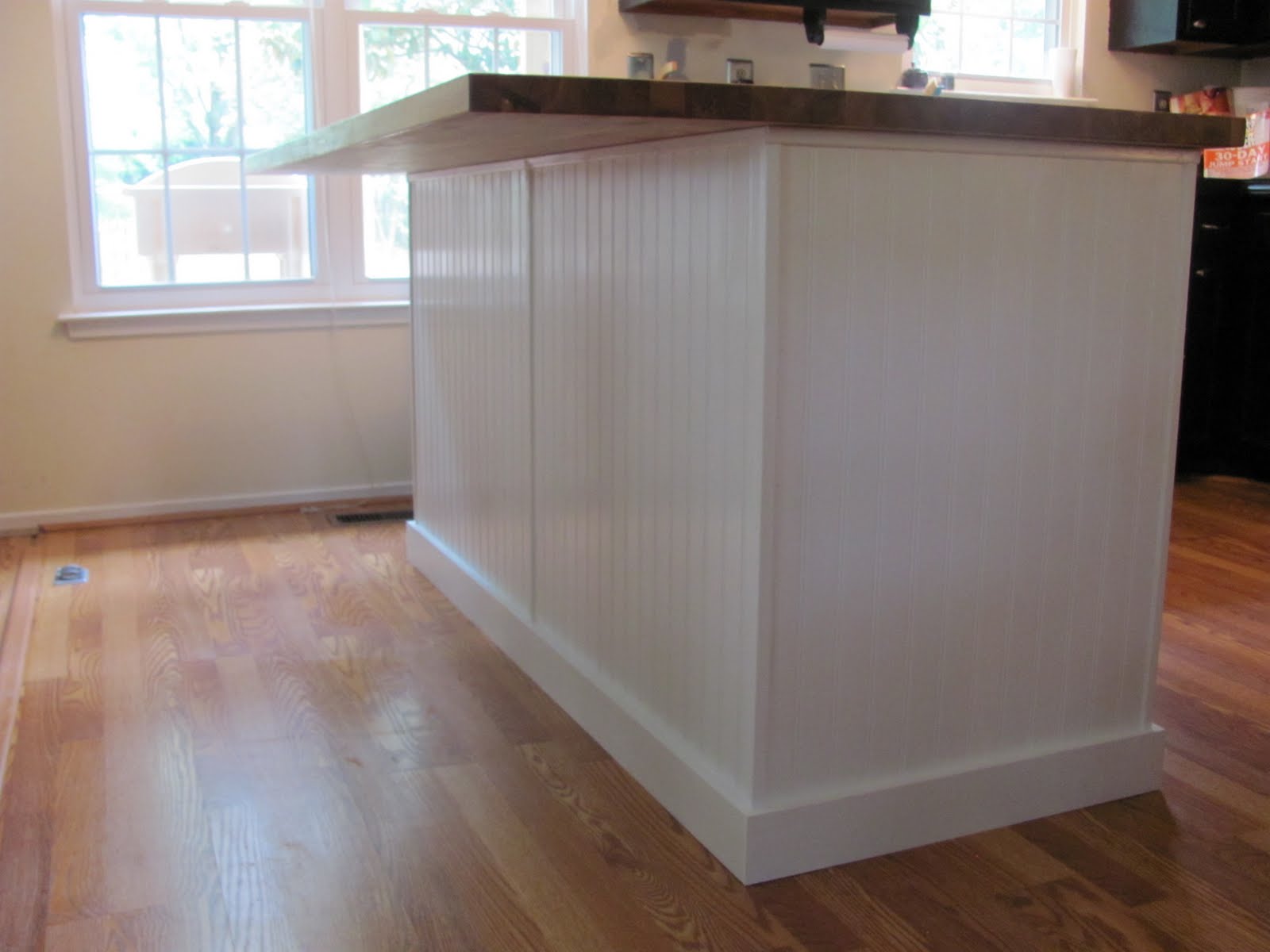 Beadboard island