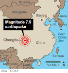 Map of the Affected Area