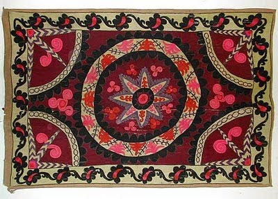 suzani, textiles, suzanis, woven textile, Asian Textile, Uzbek textiles, Uzbekistan textiles