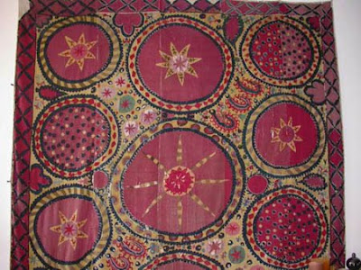 suzani, textiles, suzanis, woven textile, Asian Textile, Uzbek textiles, Uzbekistan textiles