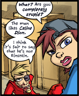 the following quip: