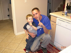 My son Brady and his son McKoy