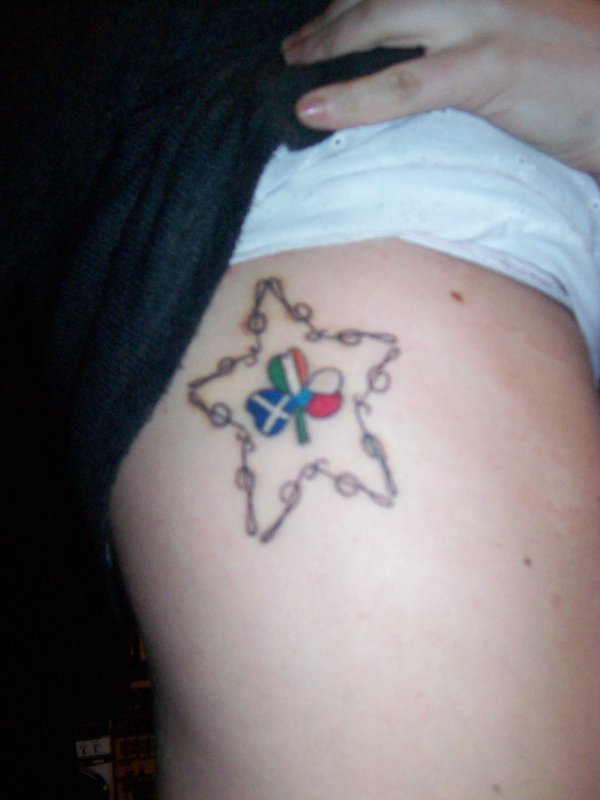 irish cross tattoos. tattoos Wonder th cross