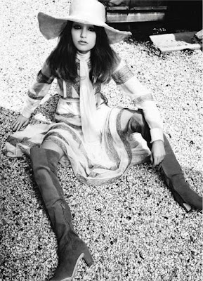 boho rock n roll model