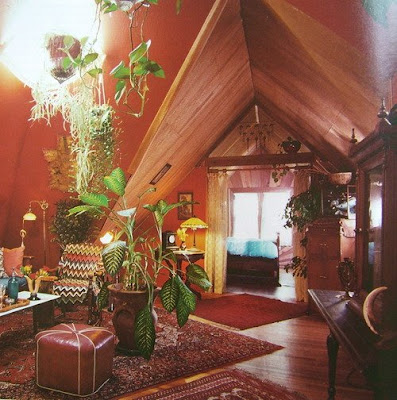 a frame house with plants