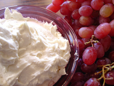 I LOVE this fruit dip!