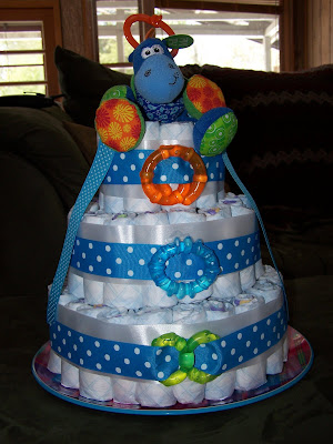 عيد ميلادى اختى صغيرة اجمل انسانة فى دنيا Diaper+cake