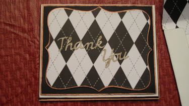 Mens Thank You Card