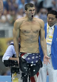 Michael phelps syndrome picture
