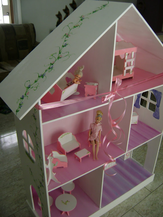 Casa de la barbie de madera - Imagui
