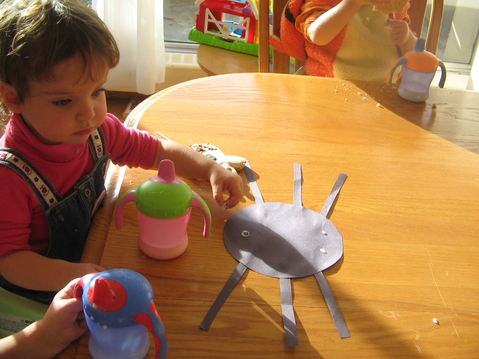 High Park Home Daycare: Simple Spider Craft for 2-year-olds