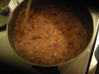 Cook until rolling boil