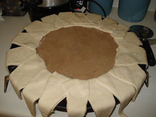 Complete circle of rolls