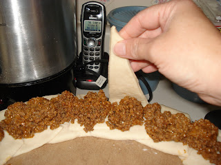 Wrap roll around beef