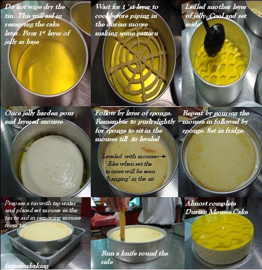 FatmumBaking 肥妈烘焙 Baking Lesson Durian Fudge Cake