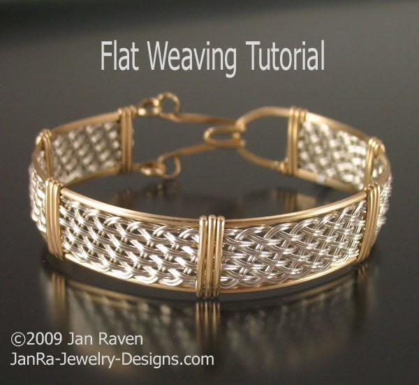 Woven Wire Jewelry and Other Creative Endeavors Flat weaving with wire