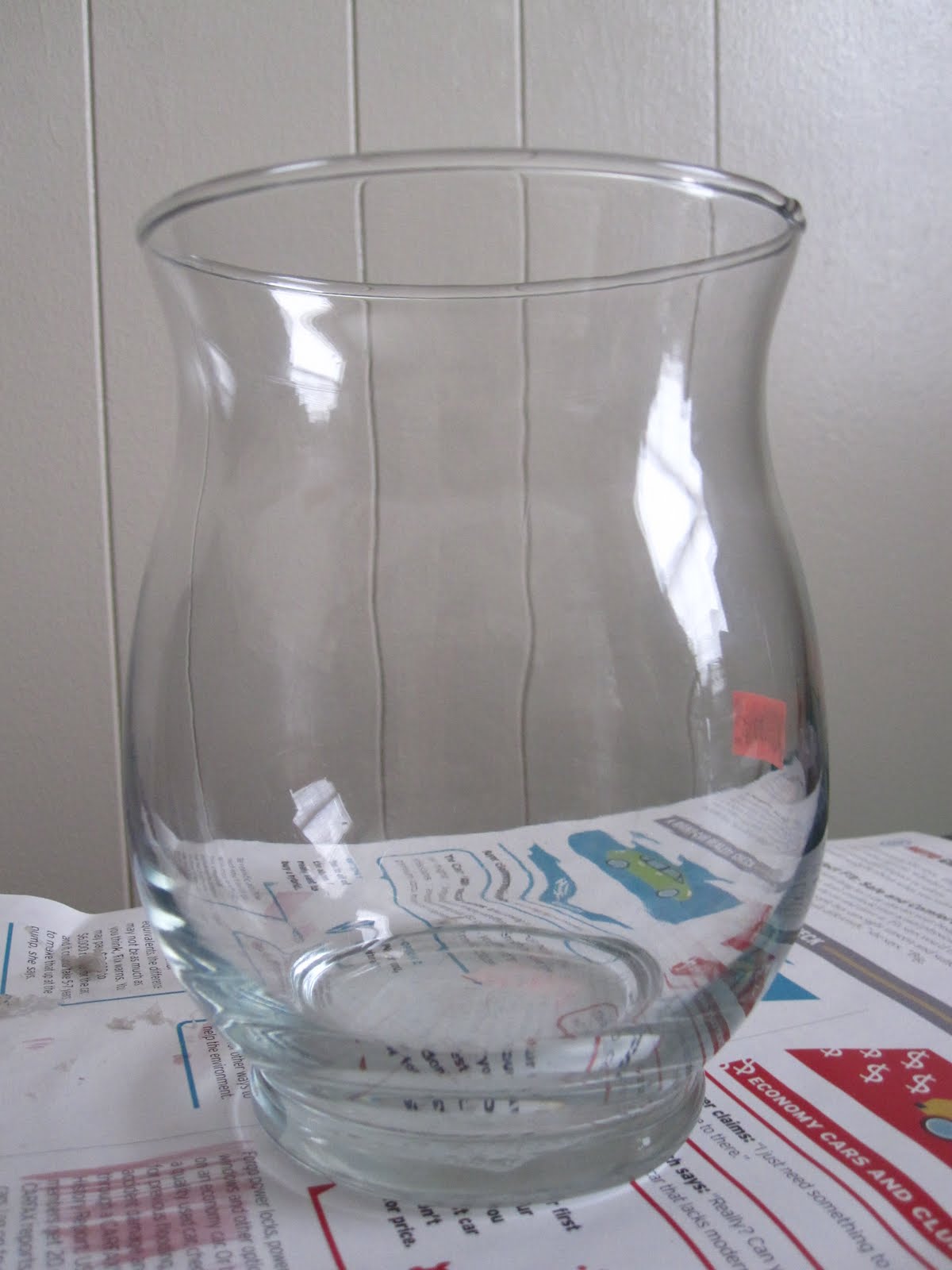 Let me tell you about my day DIY decoupage vases