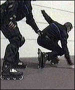 Oh, Antwerp cop! Stop fooling around!
