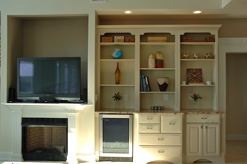 built-in cabinets
