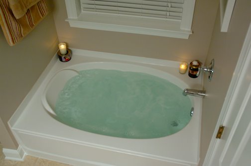 come on in..soak your stress away!