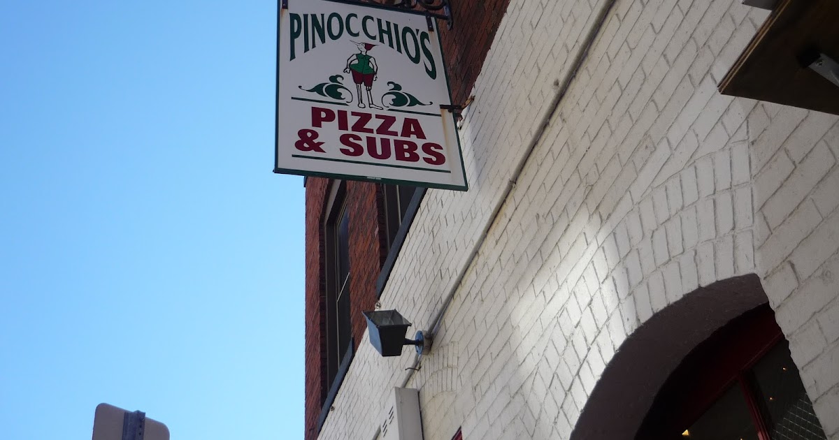 pat likes to eat pinocchio's pizza &amp; subs, cambridge ma