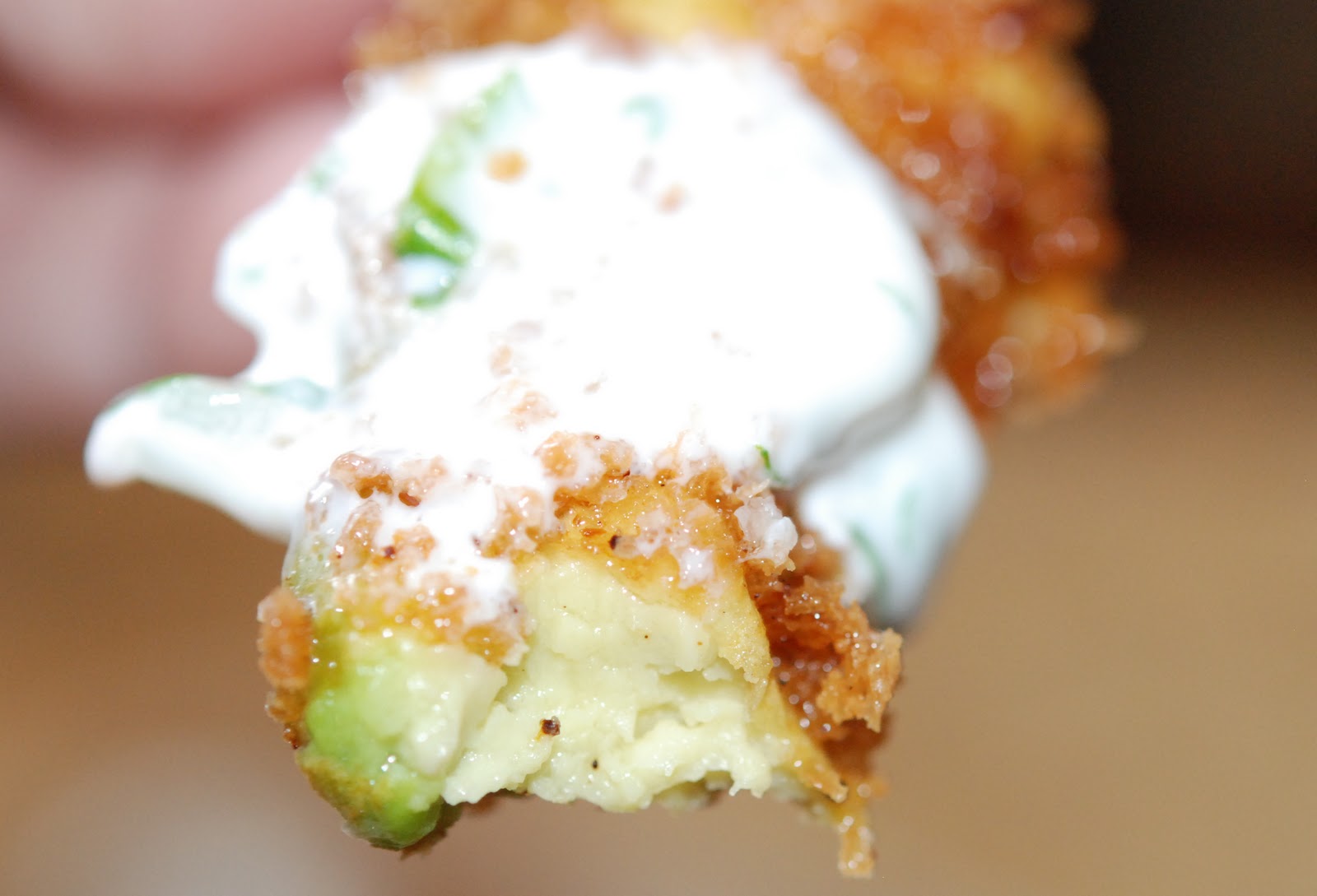 marys bites Fried Avocados with Lime Dipping Sauce