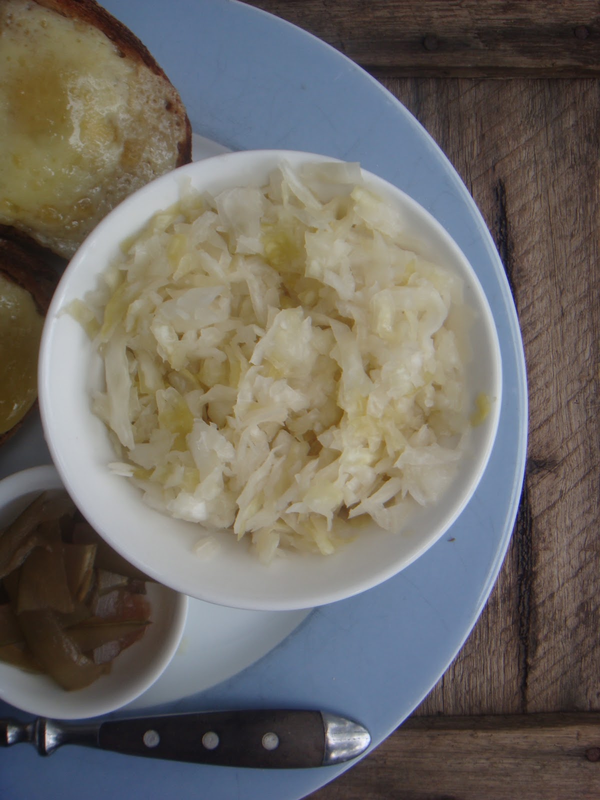 Easy Peasy Sauerkraut