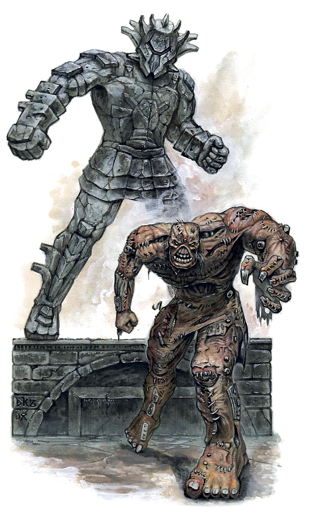 Golem Statue
