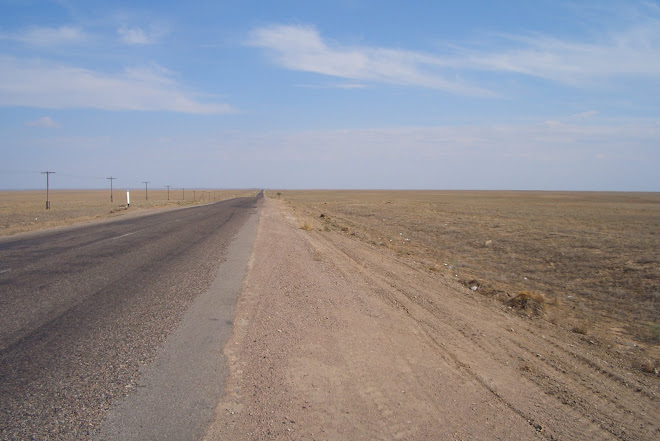 The neverending road through Kazackstan